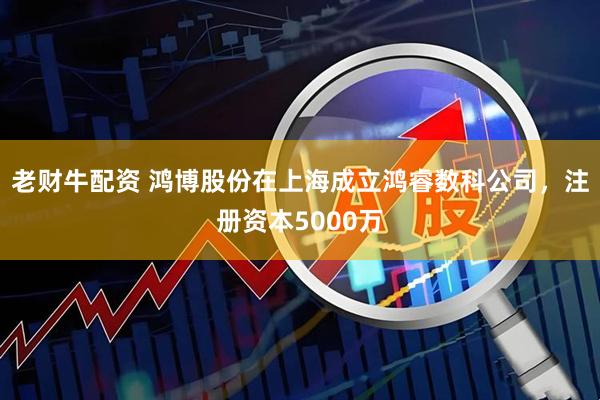老财牛配资 鸿博股份在上海成立鸿睿数科公司，注册资本5000万